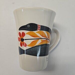 Oscardo Mug by Kenojuak Ashevak Floral Passage Indigenous Art Design Canada Made